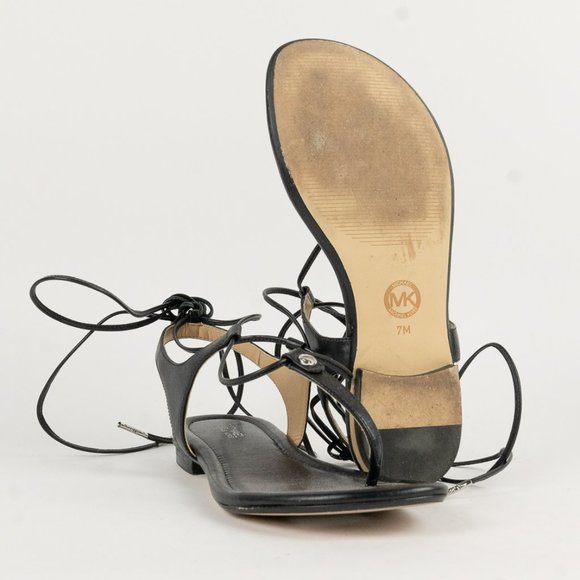 MICHAEL Michael Kors Sofia Ankle-Wrap Thong Sandals - Picture 4 of 7